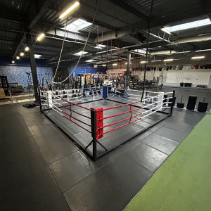 Ring Bokserski Podłogowy  – Boks -  Kickboxing  Wyprodukowany w Polsce