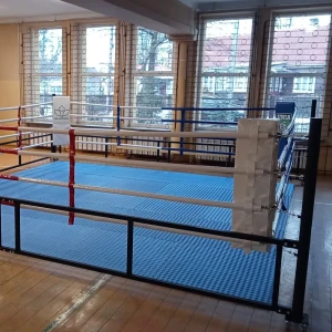 Ring Bokserski Składany Mobilny na Kółkach – Boks Kickboxing MMA Wyprodukowany w Polsce