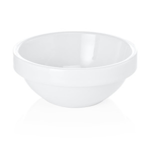 6x Schale, Ø 10,5 cm, weiß, Porzellan, spülmaschinenfest, stapelbar - Gastrobedarf, Gastronomiebedarf, Hotelbedarf