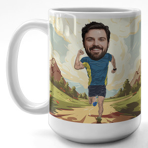 Läufer Tasse – Perfekte Geschenke für Laufbegeisterte | Personalisierte Tassen für Jogger | Persönliche Jogger Geschenke - auto4style