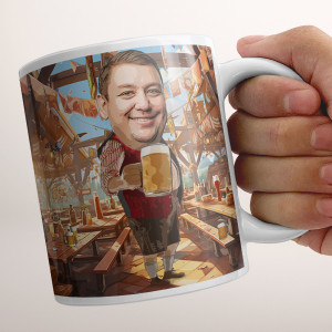 Tasse personnalisée Oktoberfest | Offrez une touche personnelle avec cette chope à bière allemande personnalisée, idéale comme cadeau pour Oktoberfest