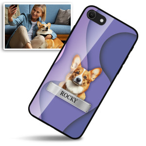 Handyhülle mit Hundebild - Personalisierte Hülle für Hundebesitzer mit Namen, einzigartiges Geschenk für Hundeliebhaber - Jetzt entdecken!