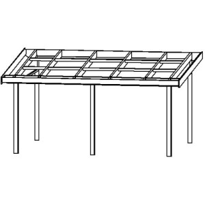 Ukappet Veggmontert Feire Reisverk 4790 X 3675 + 3,5