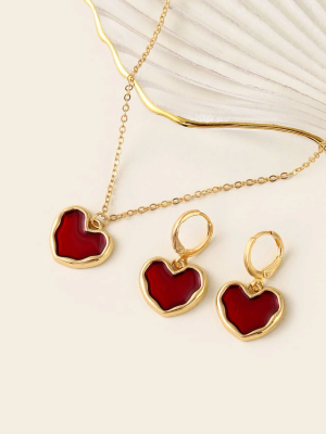 Złoty zestaw Red Heart