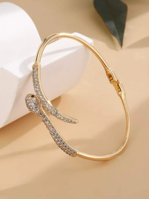 Bransoletka Rhinestone Snake