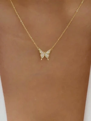 Naszyjnik Diamond Butterfly