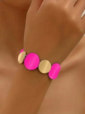 Bransoletka Pink and Gold