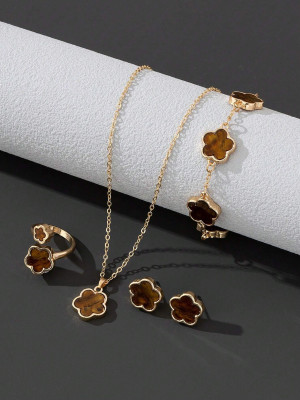 Zestaw Brązowa Koniczynka