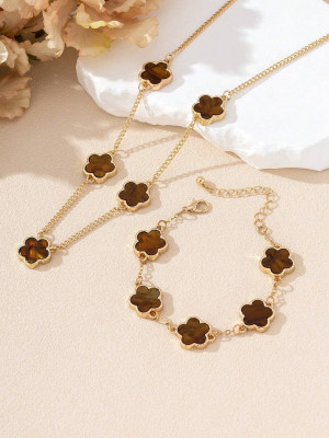 Zestaw Brązowa Koniczynka Mini