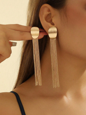 Kolczyki Golden Flow Tassel