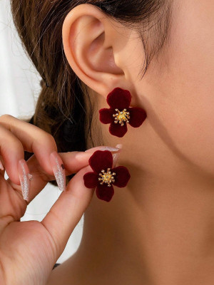 Kolczyki Velvet Bloom