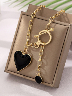 Naszyjnik Heart Noir Link