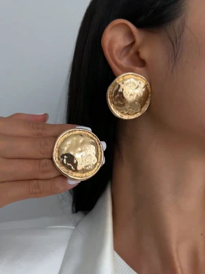 Kolczyki Golden Moon Studs