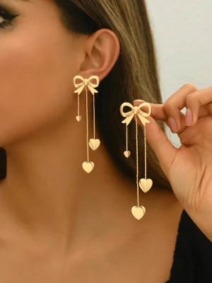 Kolczyki Golden Romance