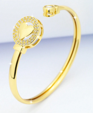 Bransoletka Golden Heart Shine