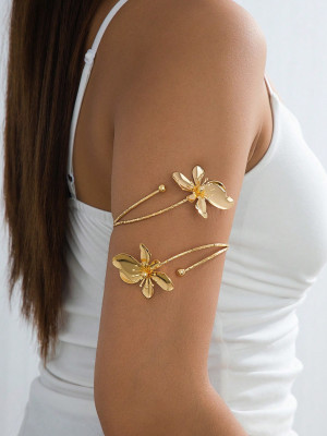 Bransoletka Golden Orchid na ramię złota