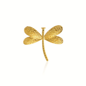 Pierścionek Dragonfly Muse złoty z ważką