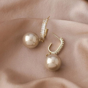 Kolczyki Crystal Pearl