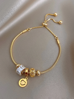 Bransoletka złota Heartline Bracelet