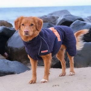 Siccaro Supreme 2.0 Badrock till Hund Mörkblå (65 cm)