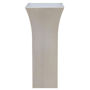 Superline Perseus on Ring Tall Grey Jumbo W50 H118 L50 cm Indoor Planter, 295L