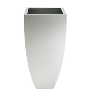 Superline Bellatrix Topper on Felt Tall Grey Large W40 H80 L40 cm Indoor Planter, 128L