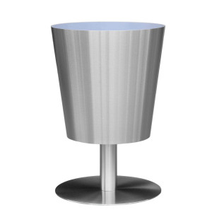 Superline Conica Highline on foot Tall Grey Large D40 H60 cm Indoor Planter, 75L