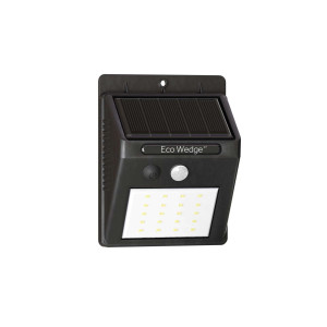 ECO Wedge XT Premium Solar Security Lights Sensor for Outside Bright White, 160lm, IP64