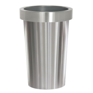 Superline Conica Deco on Ring Tall Grey Large D47 H80 cm Indoor Planter, 139L
