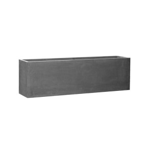 Trough Fiberstone Large Grey H60 L200 W45 cm Planter by Idealist Premium JORT, 540L