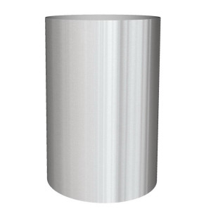 Superline Standard on Ring Round Grey Large D40 H62 cm Indoor Planter, 78L