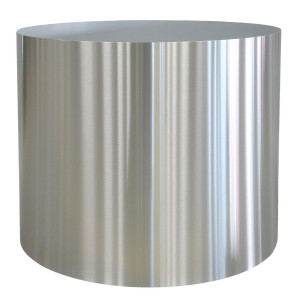 Superline Standard on Ring Round Grey Jumbo D120 H102 cm Indoor Planter, 1153L