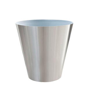 Superline Conica on Ring Round Grey Medium D48 H50 cm Indoor Planter, 90L