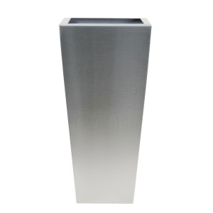Superline Trend Conisch Topper on Ring Tall Grey Large W35 H80 L35 cm Indoor Planter, 98L