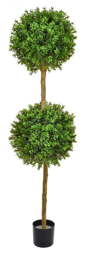 Topiary New Buxus Double Ball UV-resistant Artificial Tree Plant 150 cm
