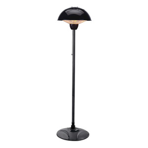 Onyx Outdoor Floor Standing Black Heater 1.5kW, IP34 by Radiant