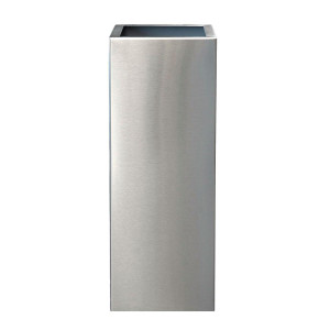Superline Trend Topper on Ring Tall Grey Jumbo W38 H102 L38 cm Indoor Planter, 147L