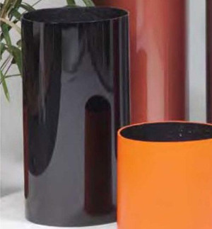 Tom Contemporary Round Tall GRP RAL H60 D31.5 cm Planter, 46.8L