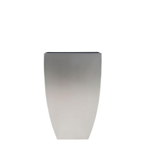 Superline Bellatrix on Felt Tall Grey Large W50 H74 L50 cm Indoor Planter, 185L
