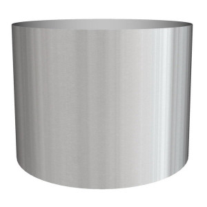 Superline Standard on Ring Round Grey Large D80 H65 cm Indoor Planter, 327L