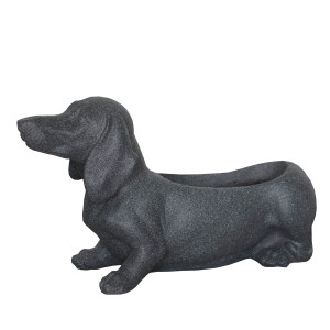 IDEALIST | Dog Outdoor Plant Pot by Idealist Lite L50.5 W16.5 H27 cm, 8L