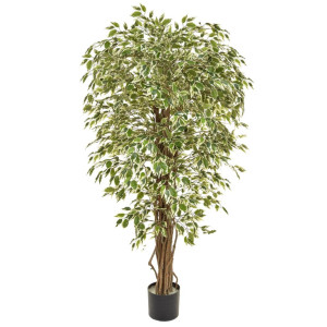 Ficus Liana Variegated Artificial Tree Plant 150 cm