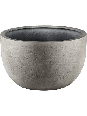 Grigio New Egg Pot Low Natural-Concrete Planter D80 H47 cm, 29.47L