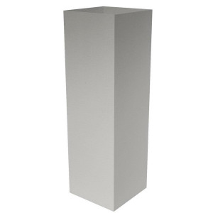 Superline Trend on Ring Tall Grey Jumbo W38 H122 L38 cm Indoor Planter, 176L