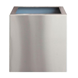 Superline Trend Topper on Wheels Square Grey Large W50 H52 L50 cm Indoor Planter, 130L