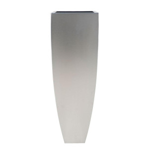 Superline Bellatrix Topper on Felt Tall Grey Jumbo W40 H120 L40 cm Indoor Planter, 192L