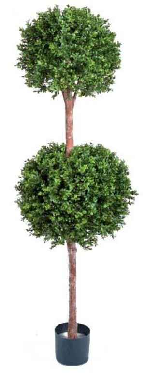 Buxus Double Ball Artificial Tree Plant 165 cm