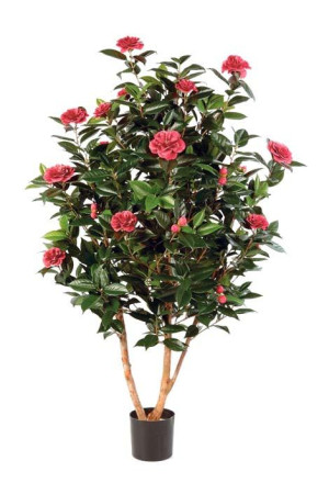Camelia Japonica Pink Artificial Tree Plant 150 cm