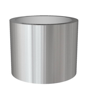 Superline Topper on Ring Round Grey Jumbo D95 H77 cm Indoor Planter, 546L