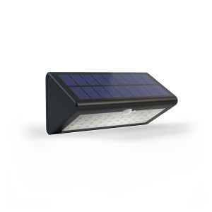 ECO Wedge Pro Premium Solar Security Lights Sensor for Outside, White Colour, 500lm, IP64